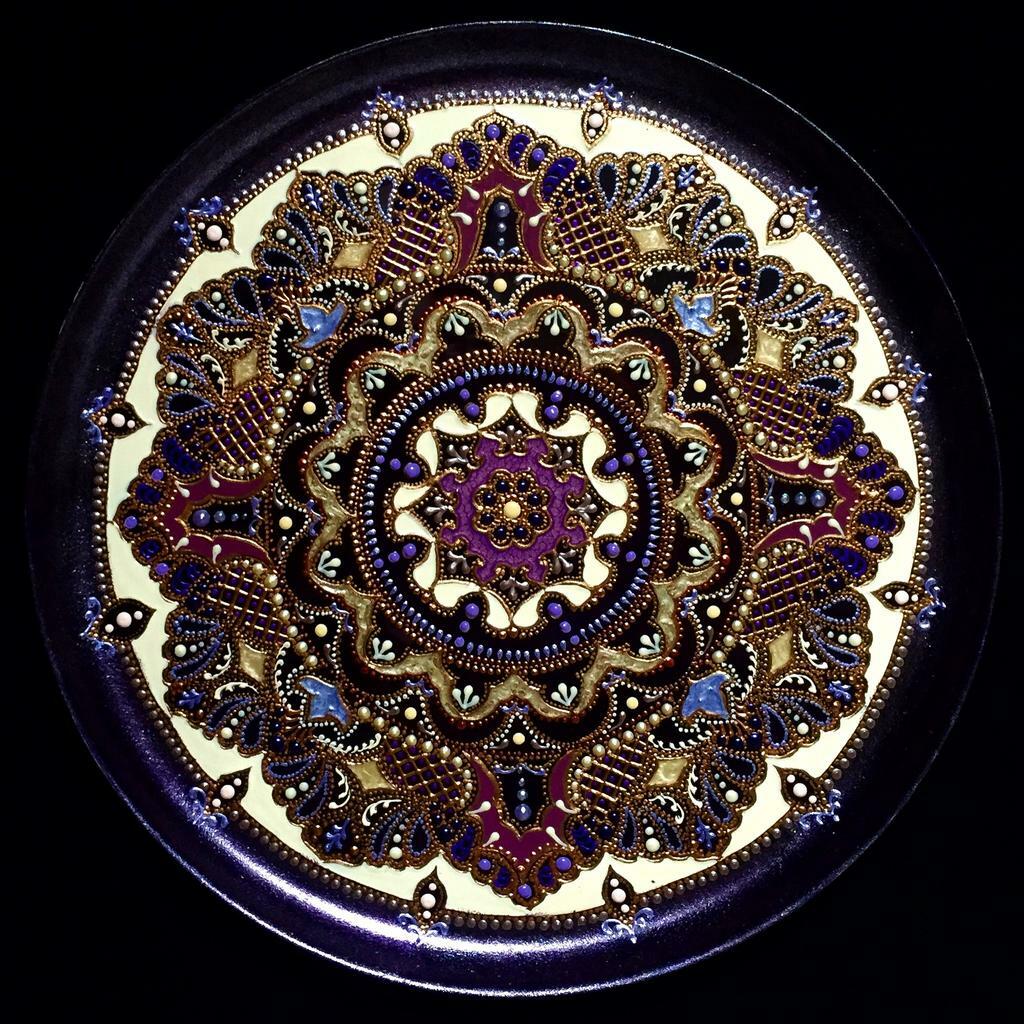 Тарелка декоративная Royal Purple