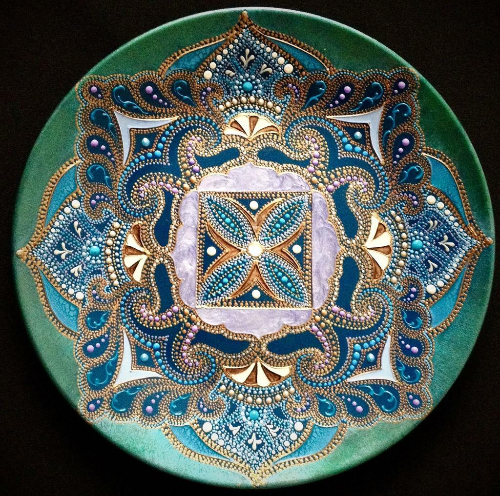 Тарелка декоративная Roxolana