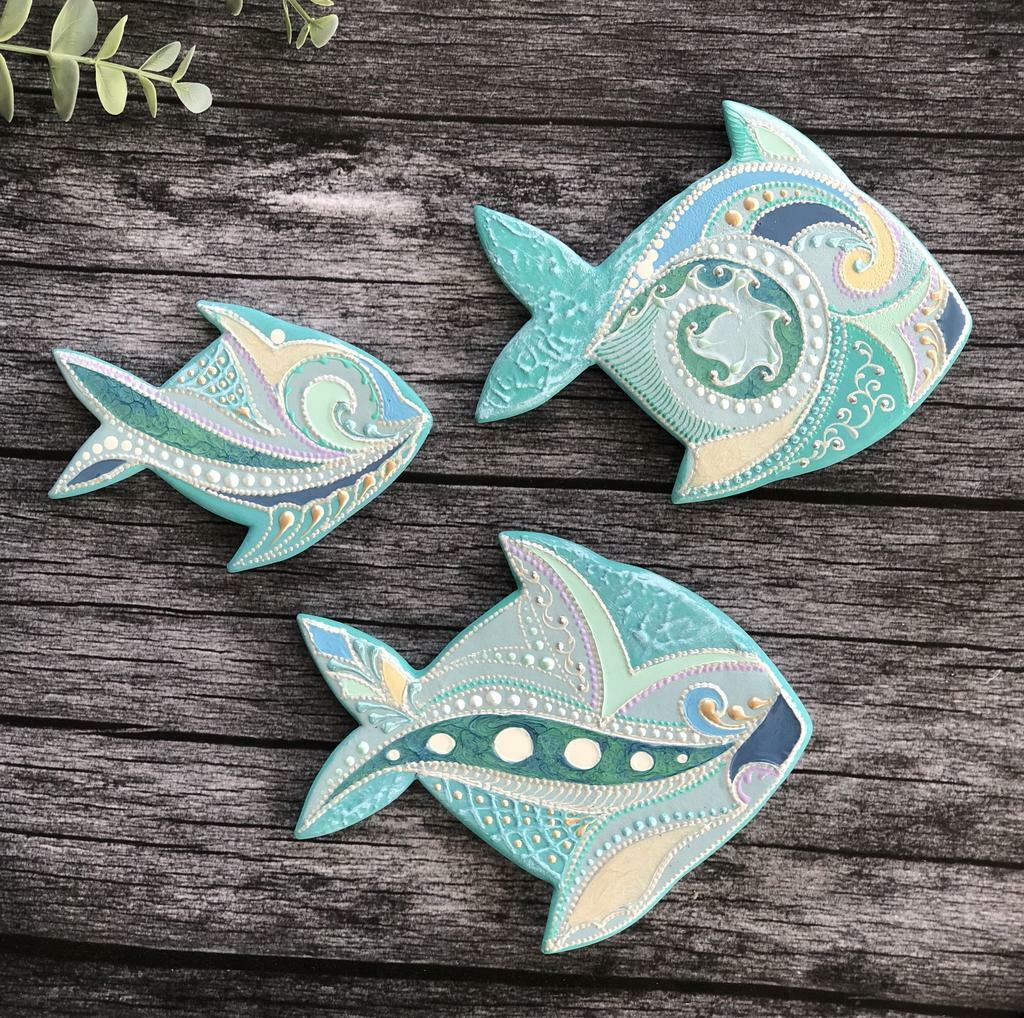 Панно настенное Рыбка Pearl placer