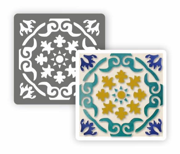 Трафарет  15х15 см