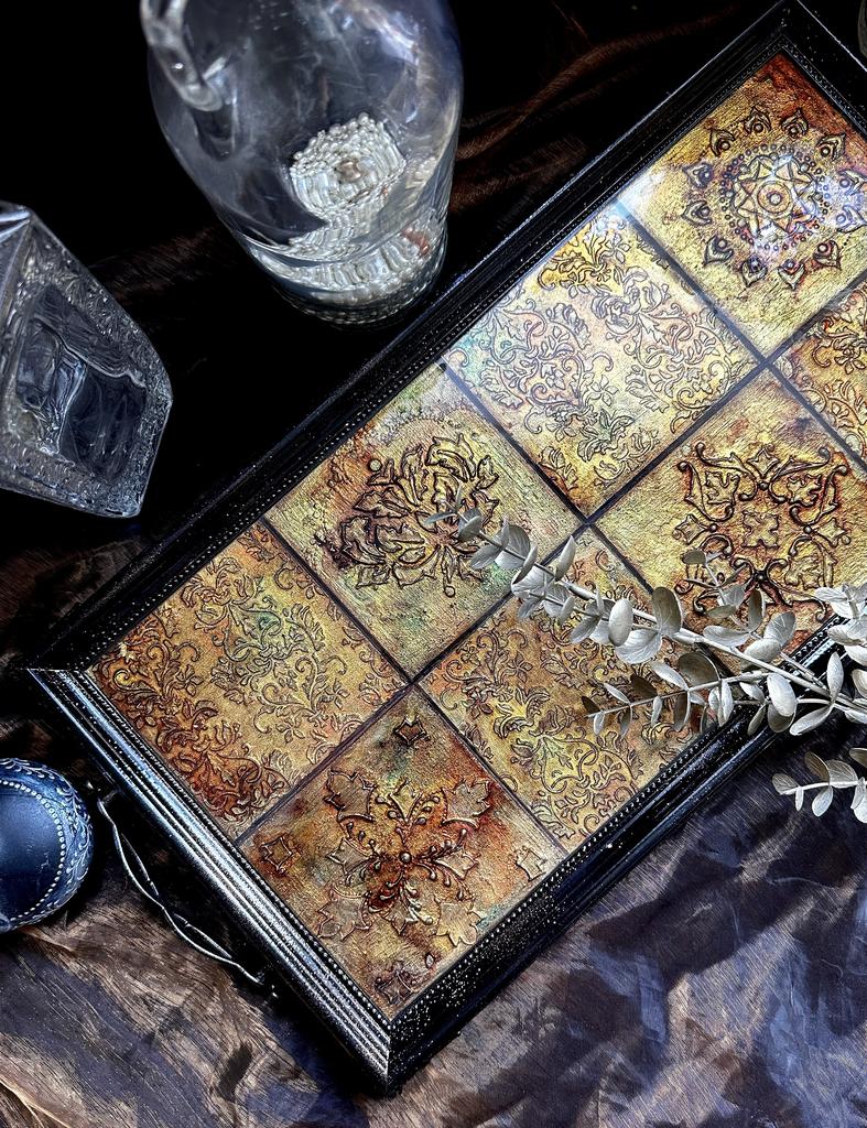 Поднос Golden sunset