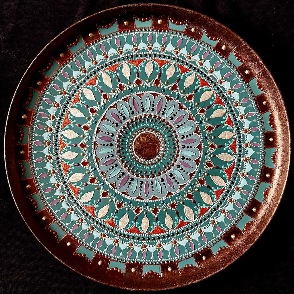 Тарелка декоративная "Bolieuro"