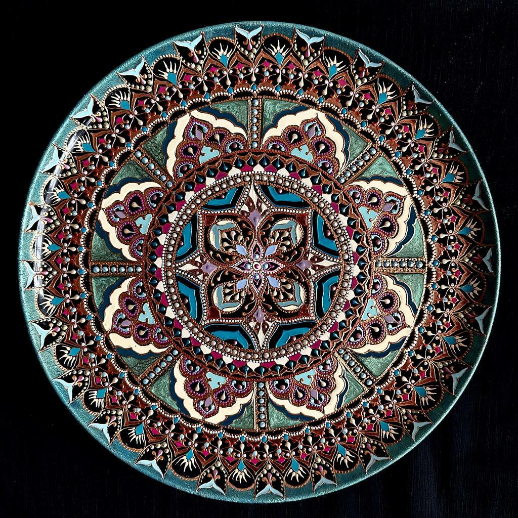 Тарелка декоративная из серии "Diwali"