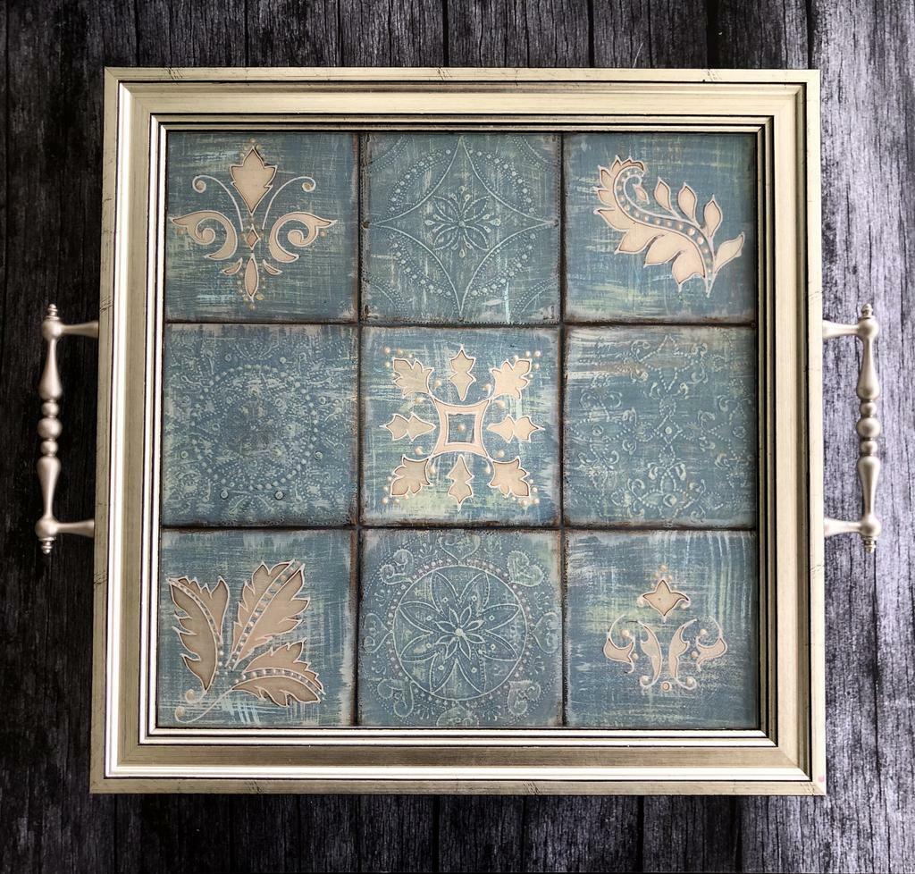 Поднос  Sea chrysanthemum