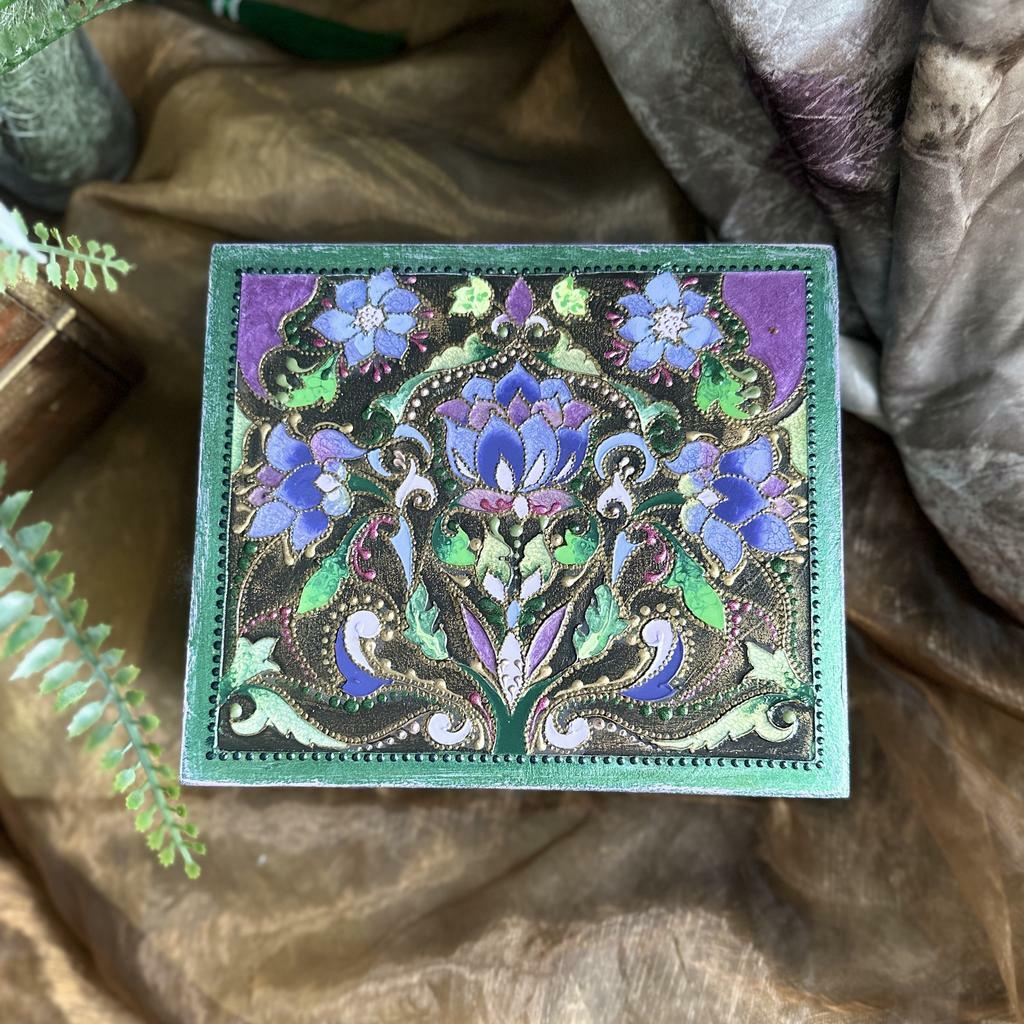 Шкатулка декоративная Elven Violet