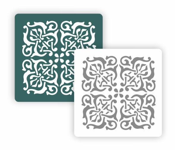 Трафарет  15х15 см