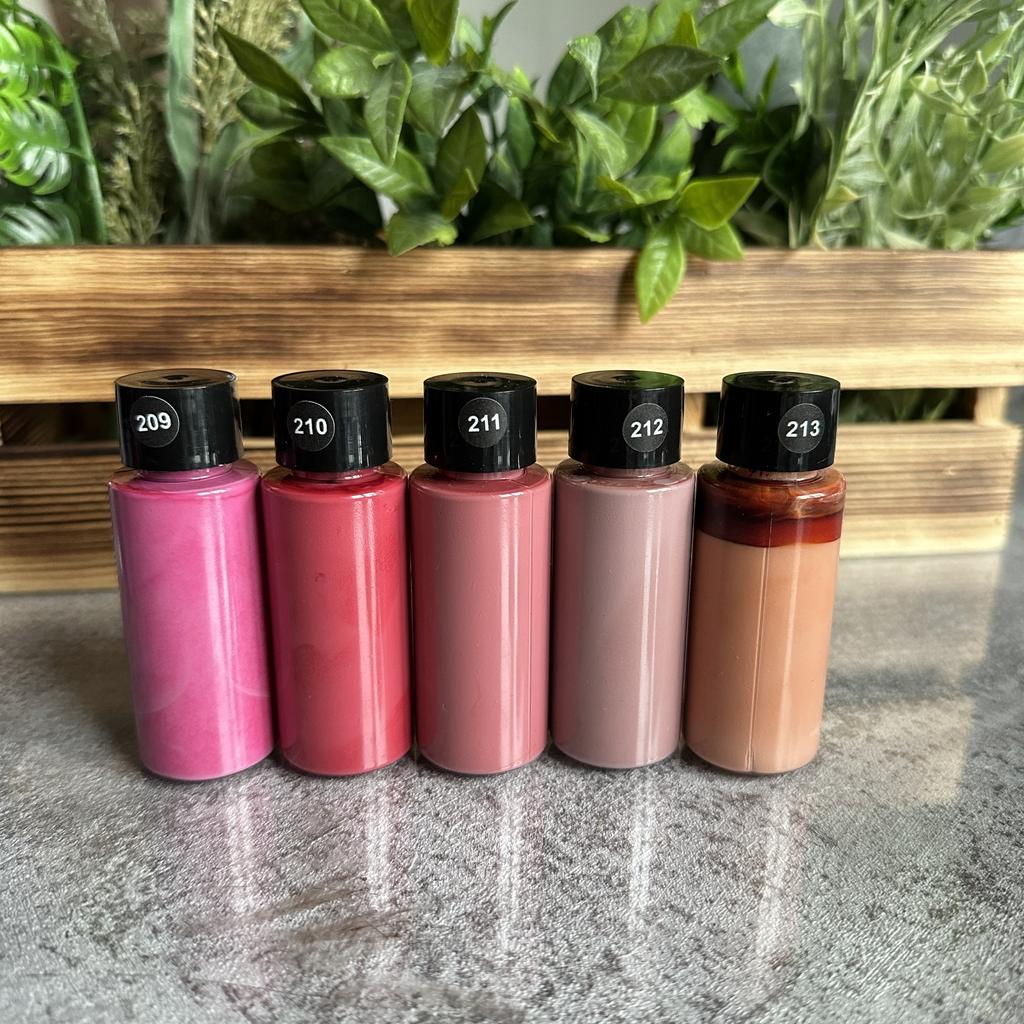 Краска лаковая Красные  оттенки