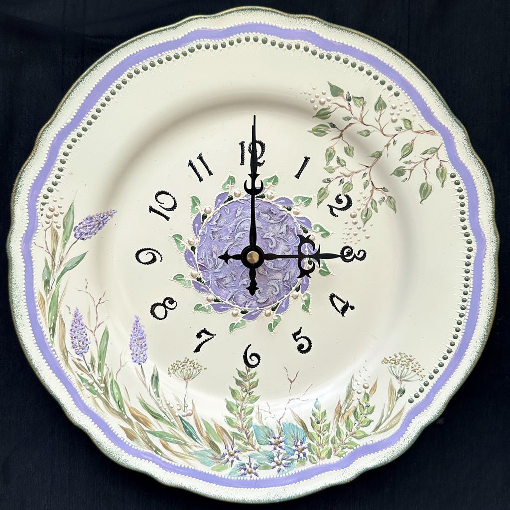 Часы настенные Лавандовый сон