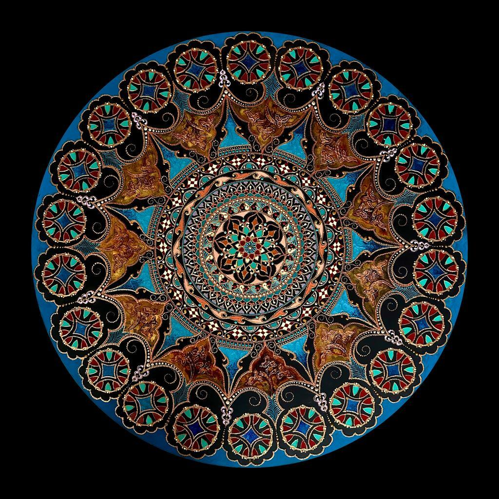 Панно Мандала Благополучия и процветания 70 см