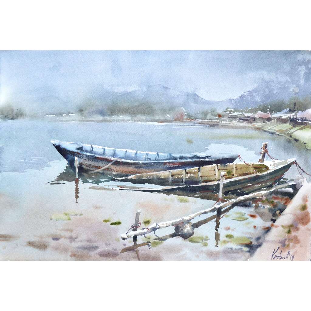 Картина “Boats”