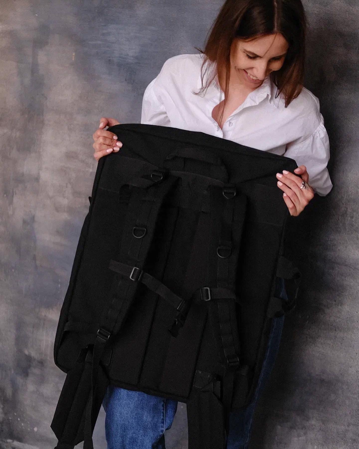 Рюкзак для художников TRAVEL "Черный"