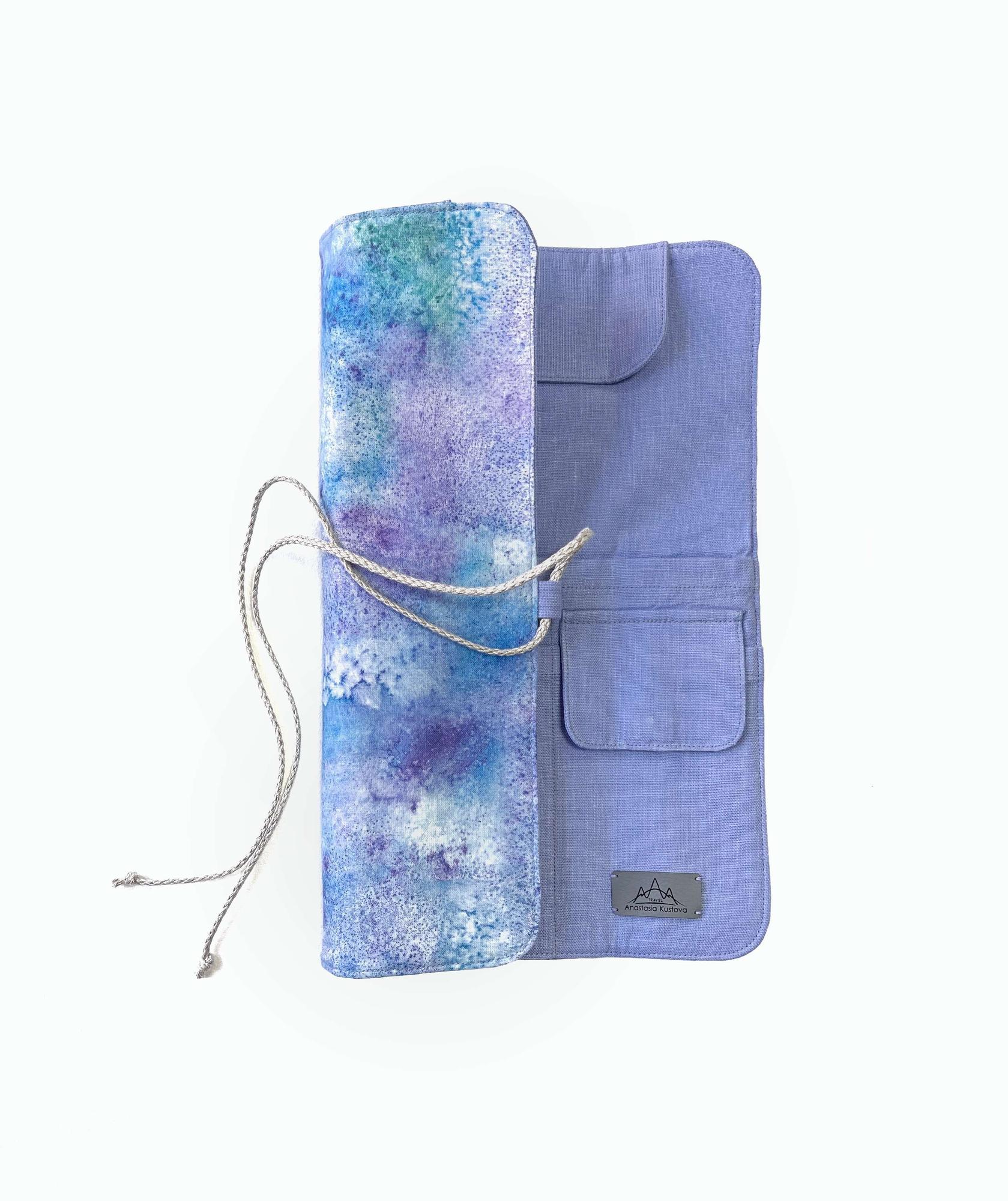 Пенал для кистей. Лаванда