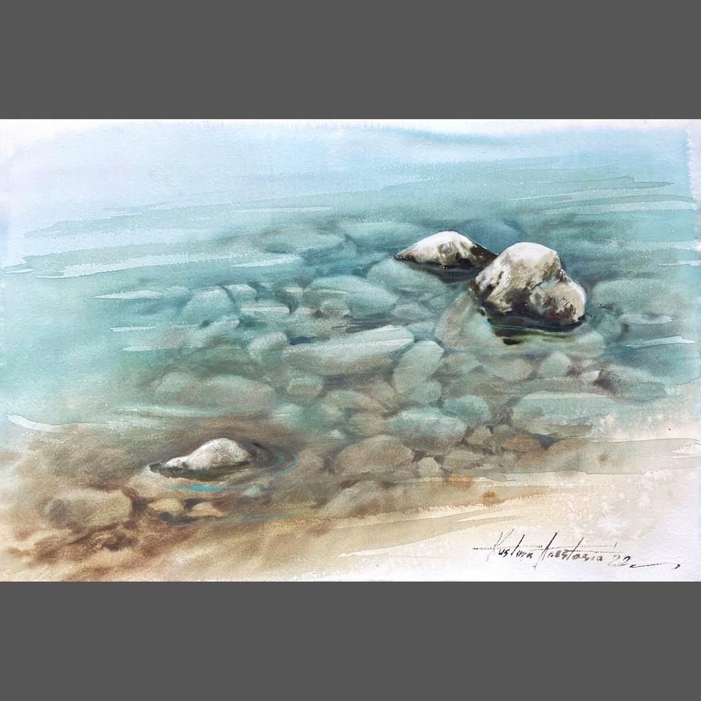 Картина “Озеро Сары-Челек”