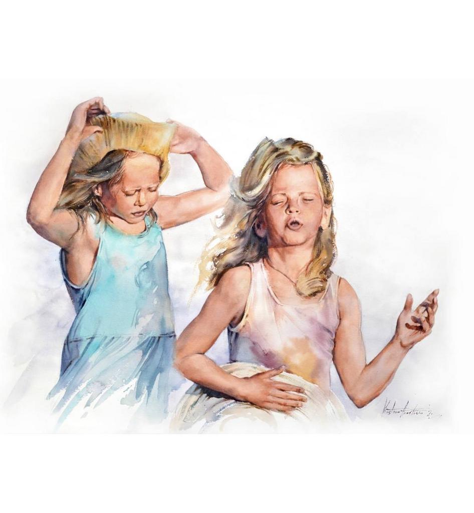 Картина  "Девочки”