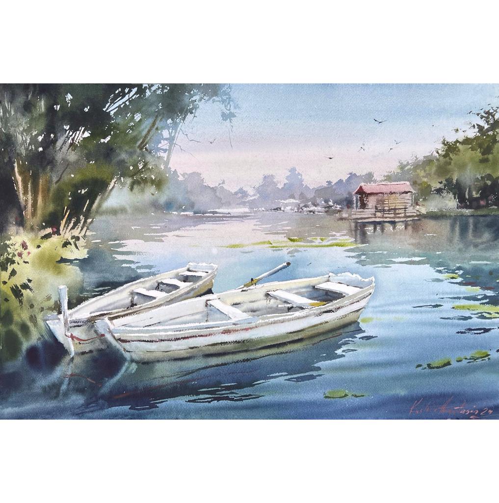 Картина  "Лодки”