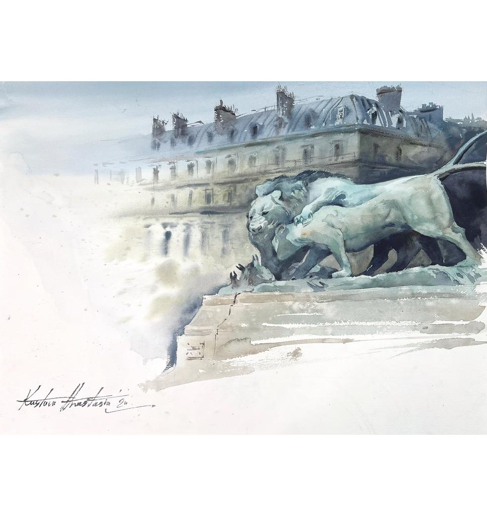 Картина  "Париж”