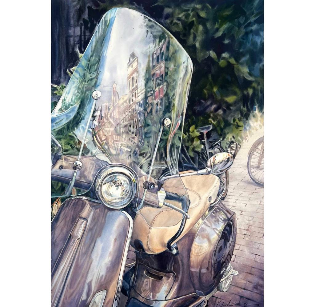 Картина “Амстердамские каникулы”