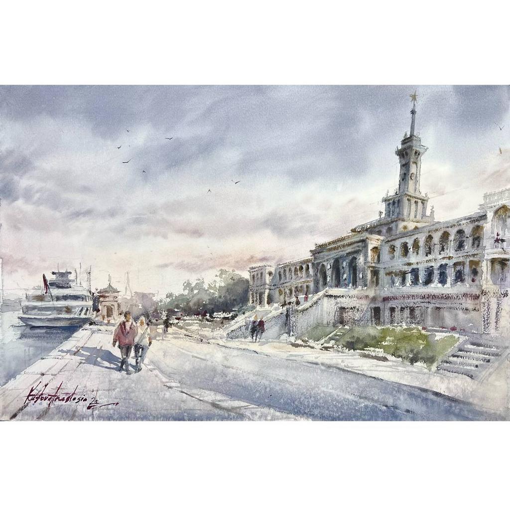 Картина  "Речной Вокзал”