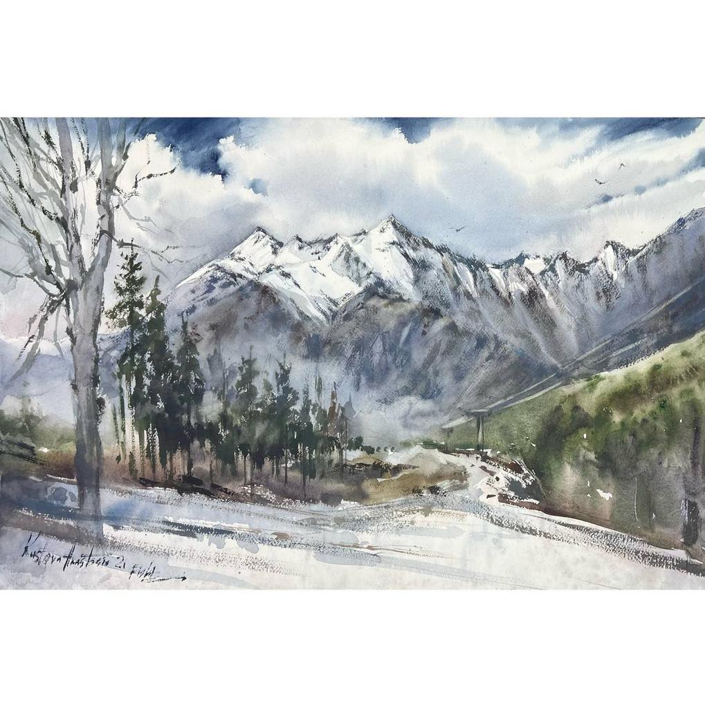 Картина  "Горы Сочи”