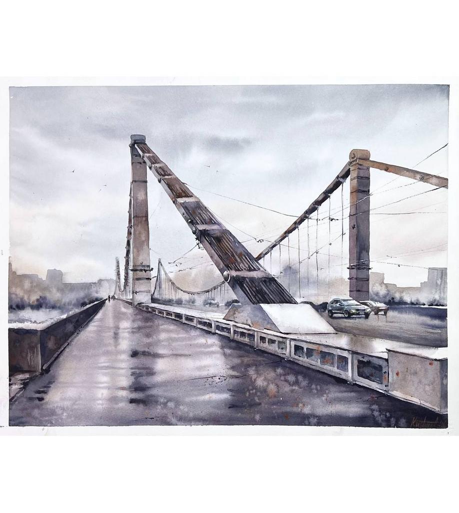 Картина  "Крымский Мост”