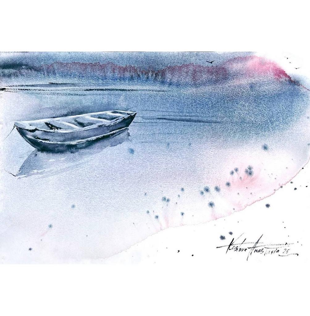Картина  "Лодка”