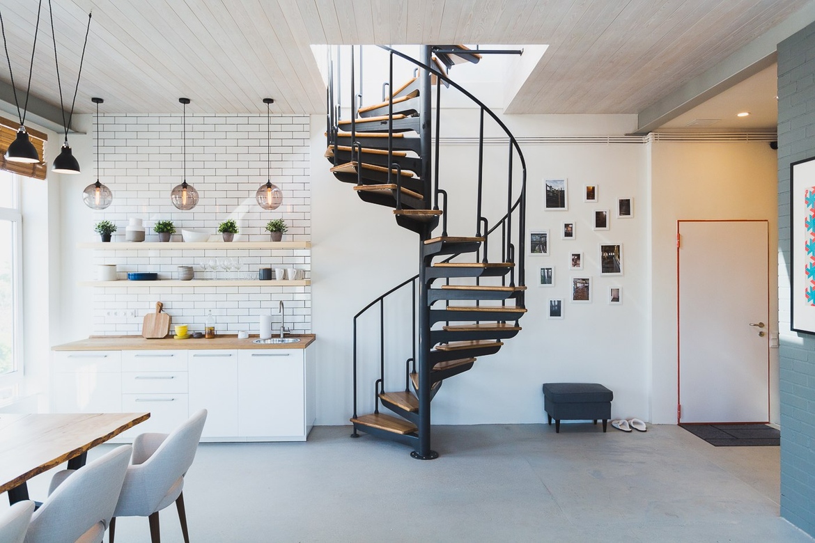 Лестница винтовая