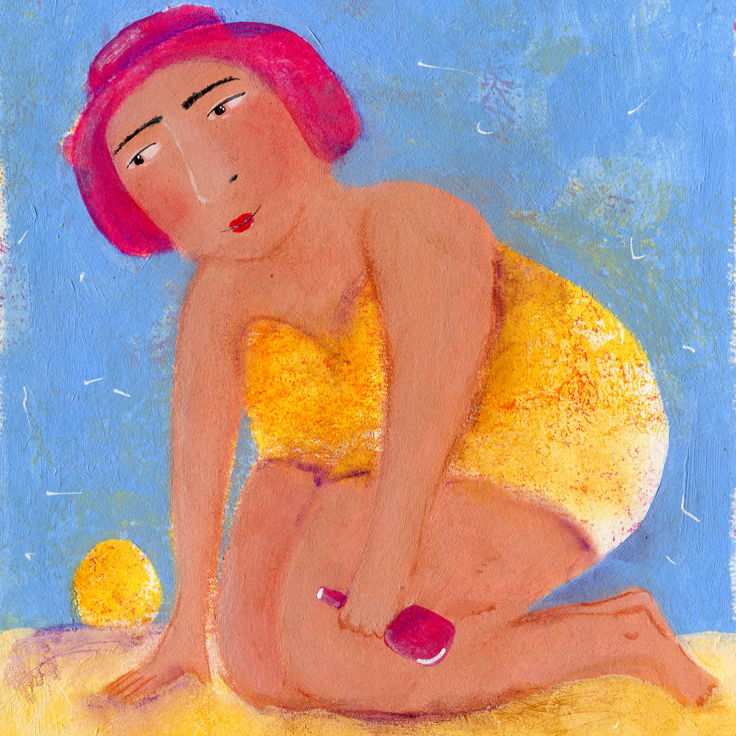 Пляж (песочница)