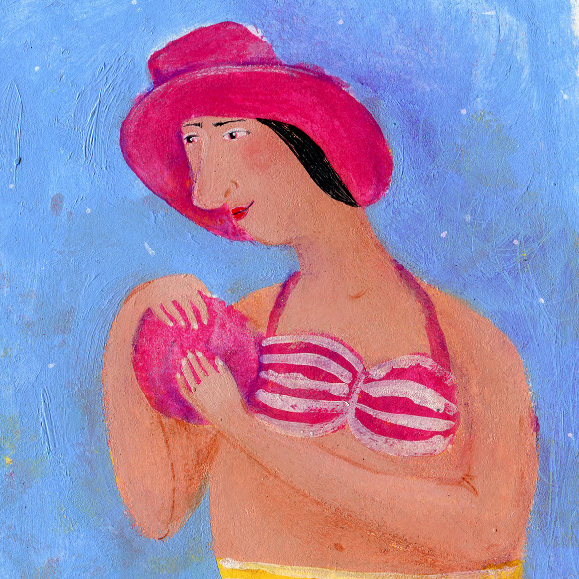 Пляж (с мячом)