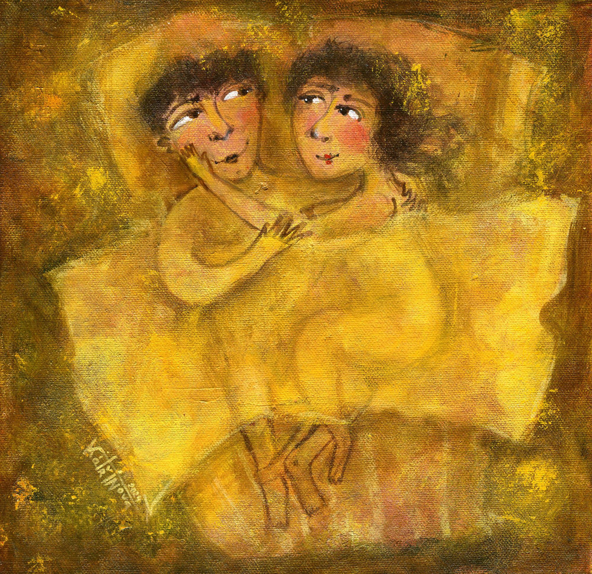 Слова нужны для нашего ума, но когда мы смотрим друг на друга, всё понятно и без них