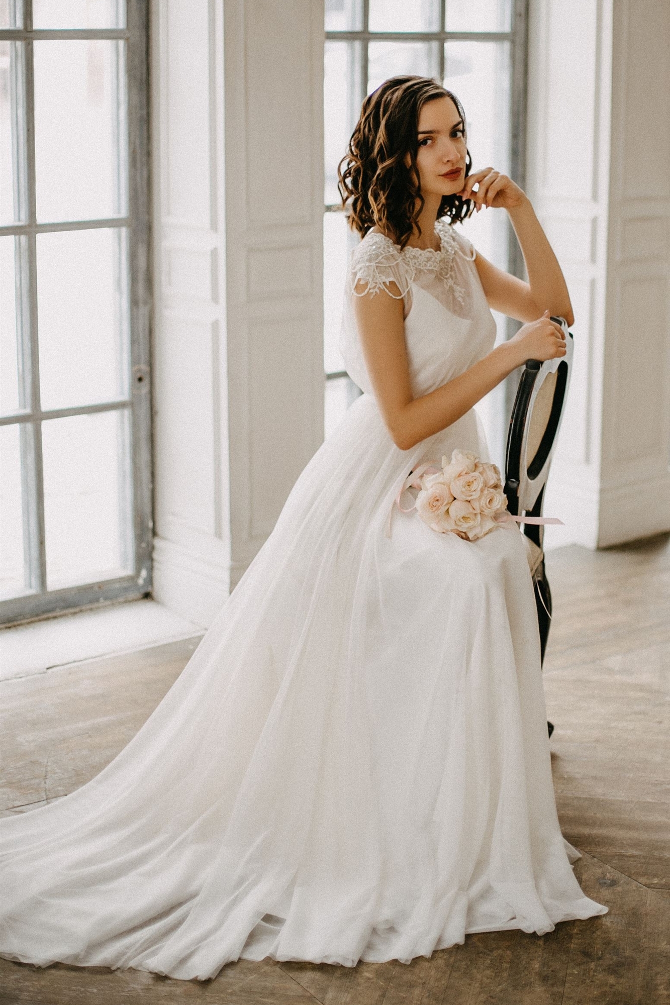 дизайнерское свадебное платье