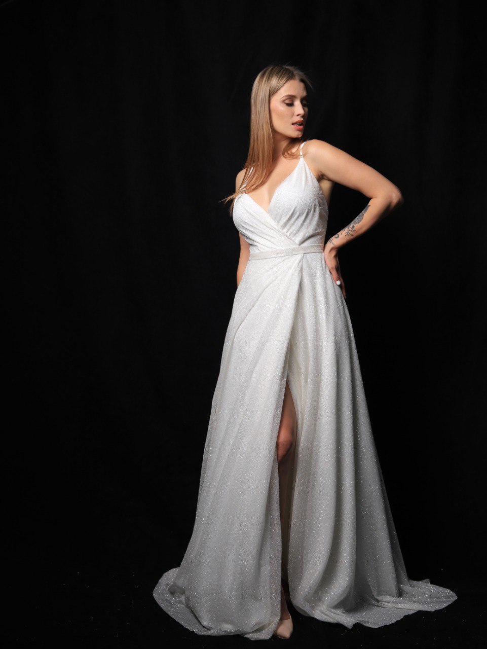 Свадебное платье Милана блеск