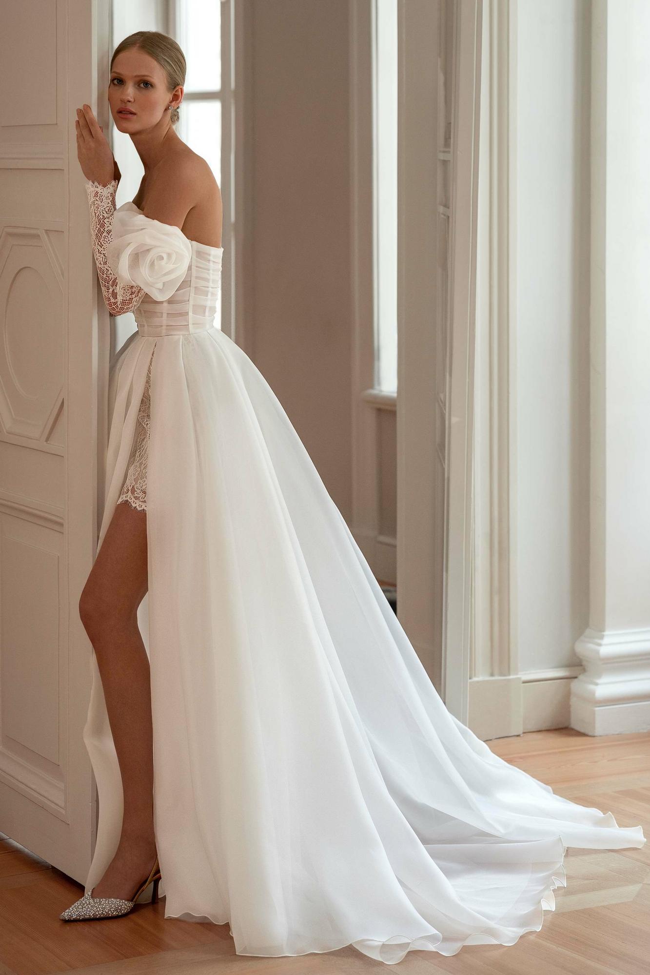 Свадебное платье Симпли без рукавов