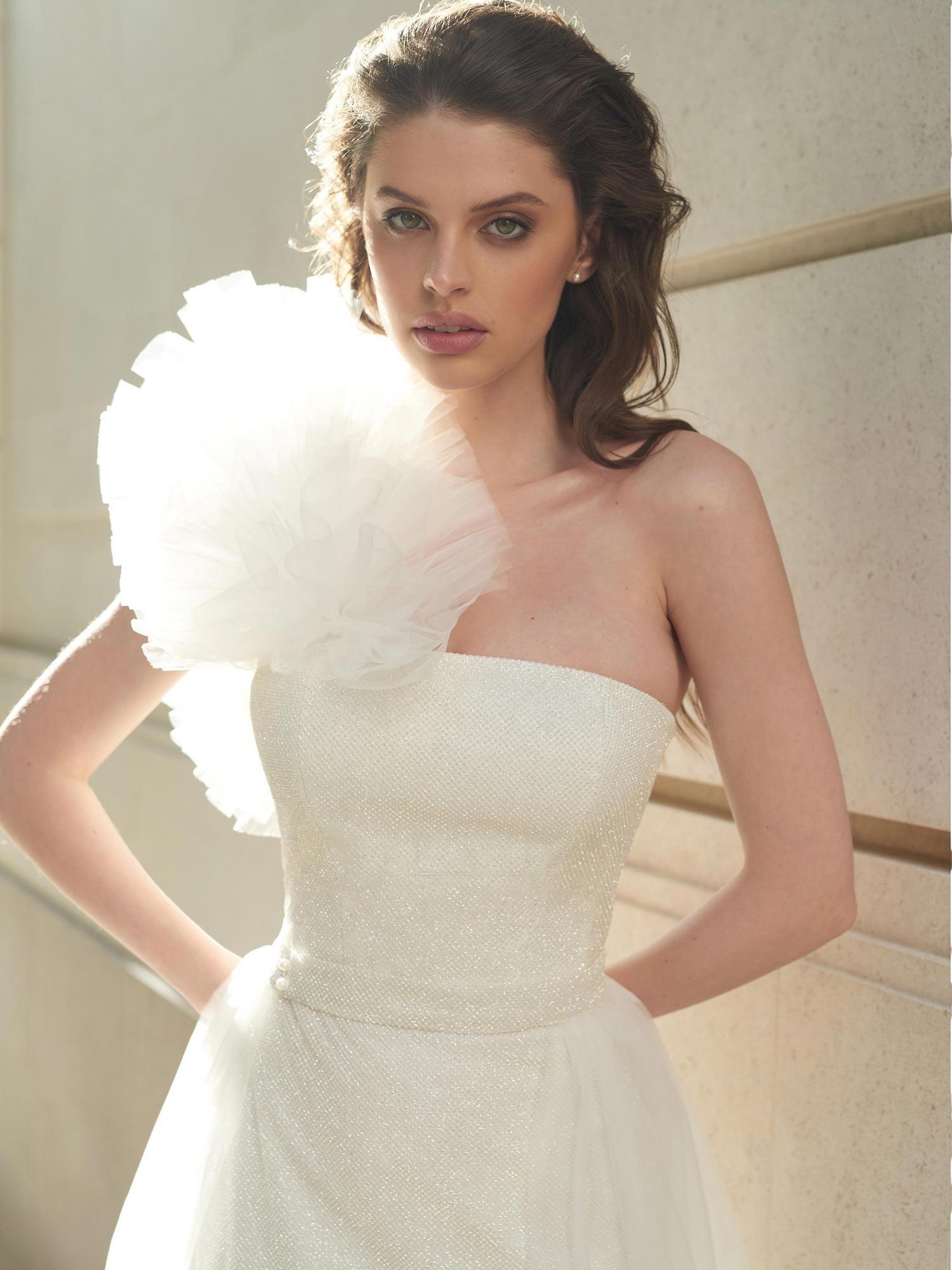 Свадебное платье Голди со съемной юбкой