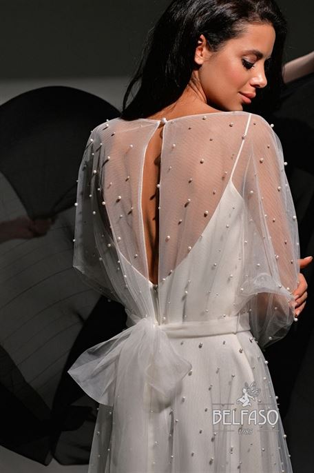 Накидка на свадебное платье Джекки