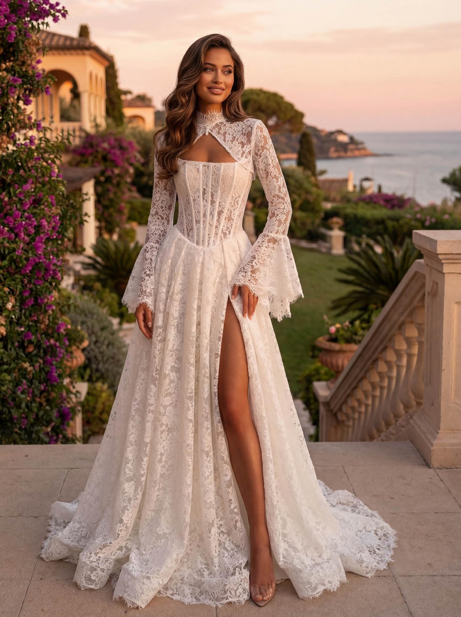 Свадебное платье Эмили без рукавов