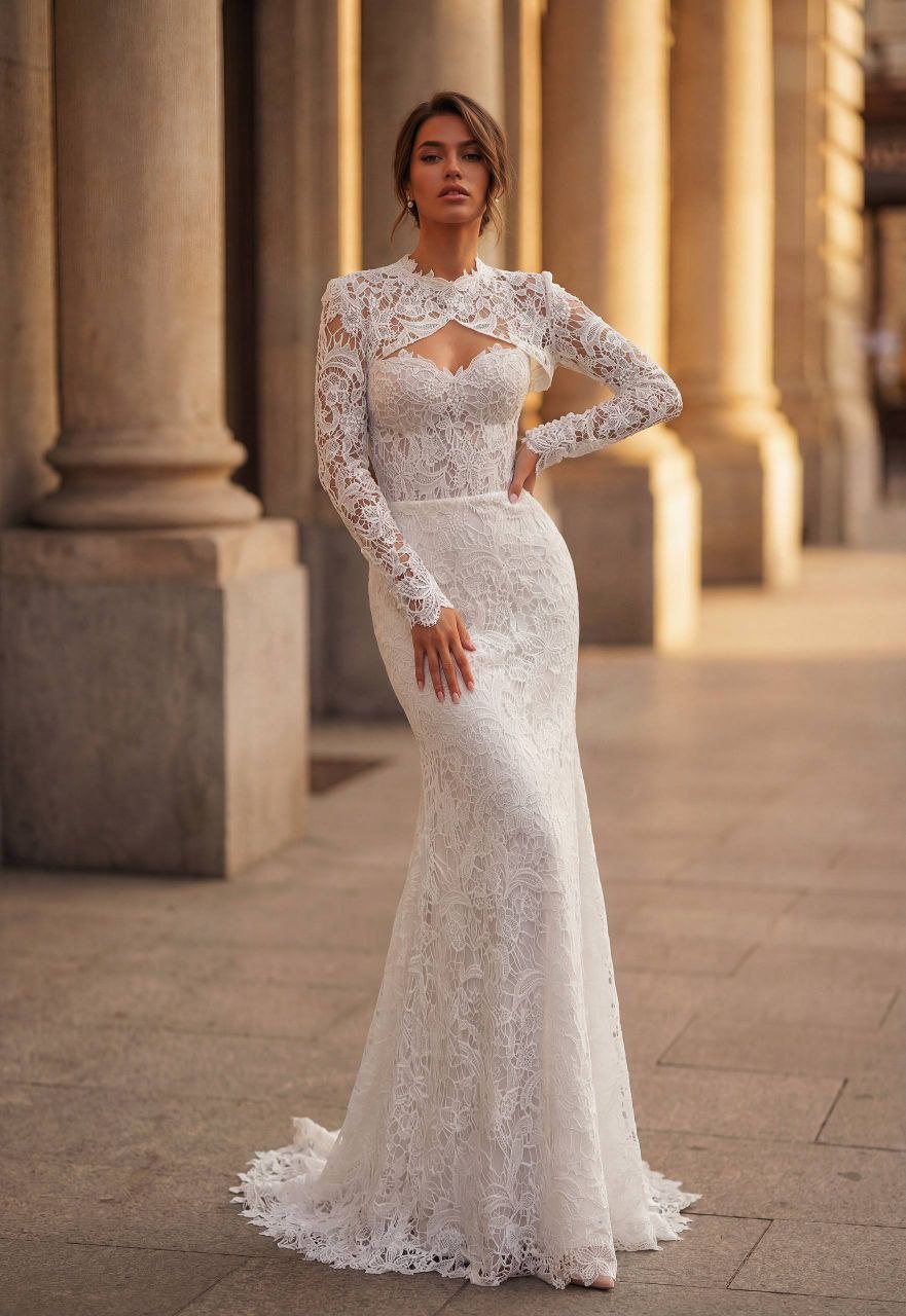 Свадебное платье Бэйл с болеро