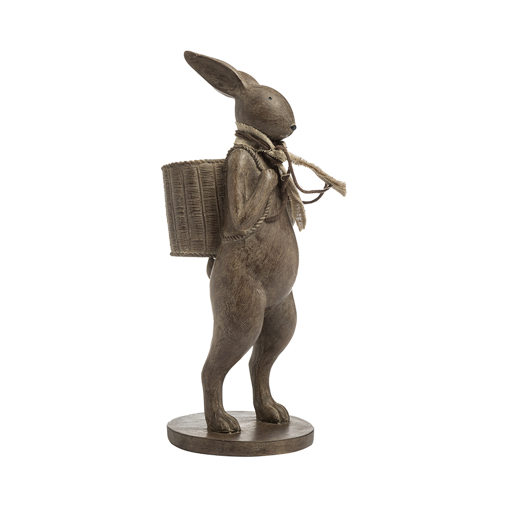 Статуэтка "Кролик с корзиной"