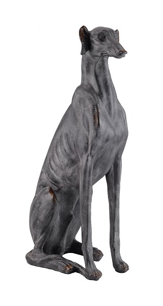 Статуя собаки "Борзая" (левая)