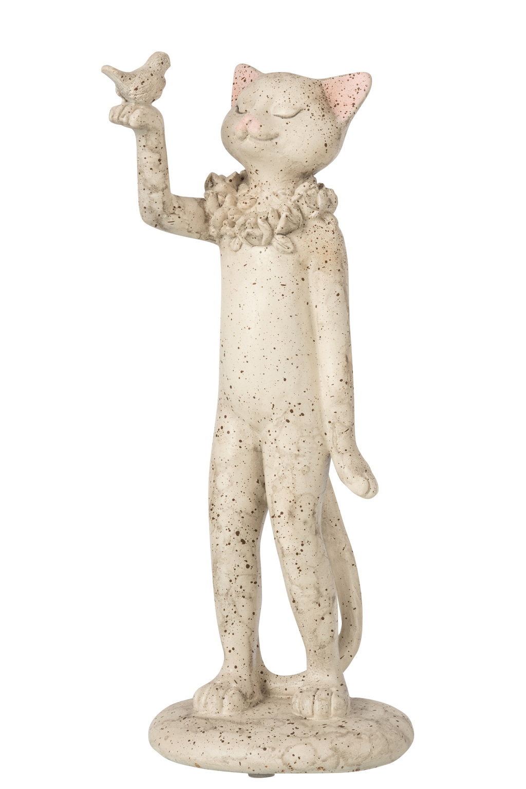 Декор "Кот с птицей"