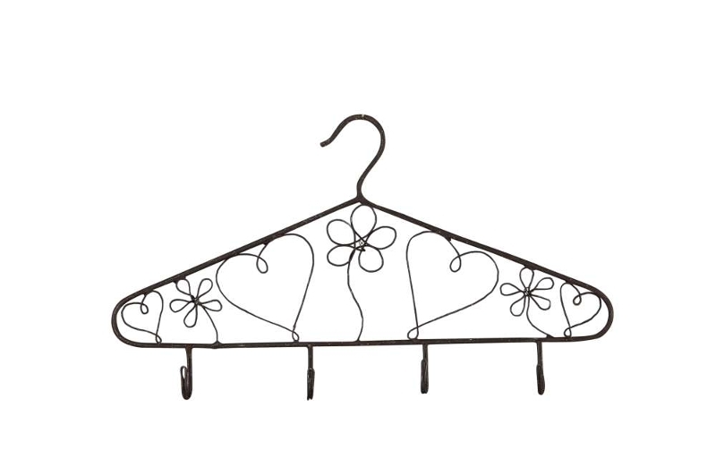 Вешалка "Плечики" рустик