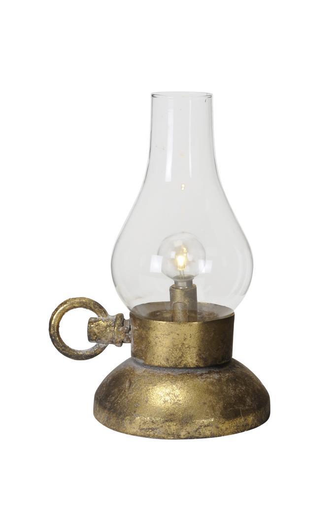 Светильник светодиодный "Керосинка" золото