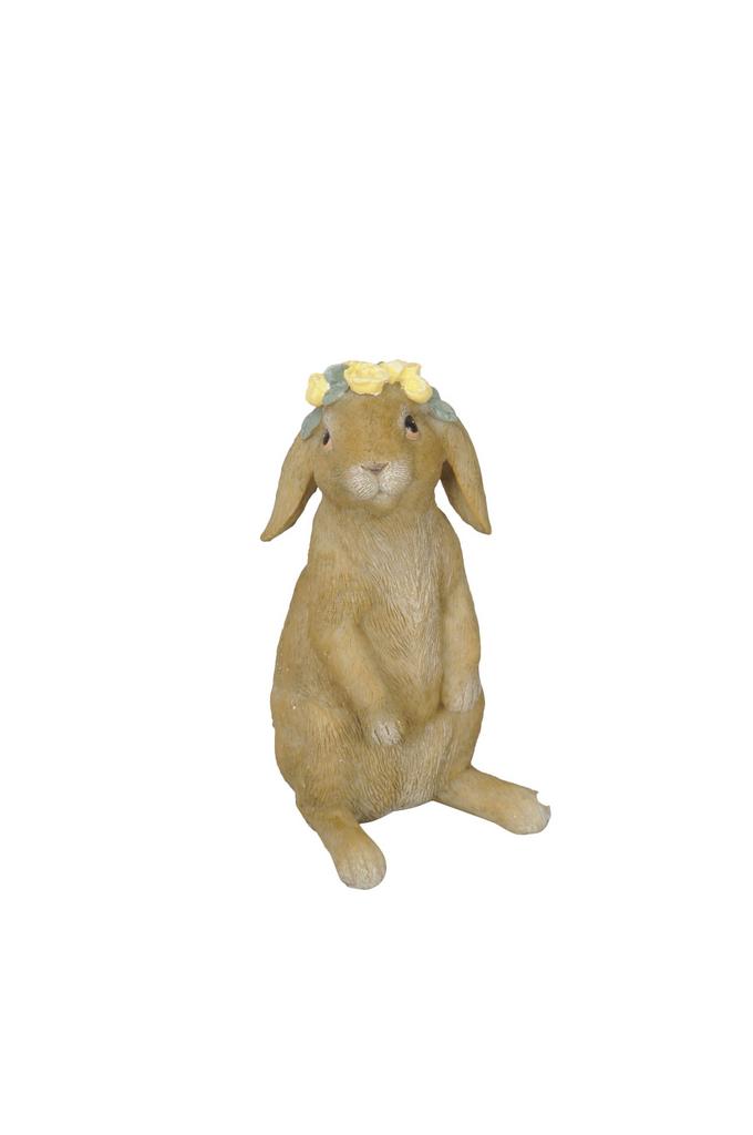 Декор "Кролик в веночке" малый