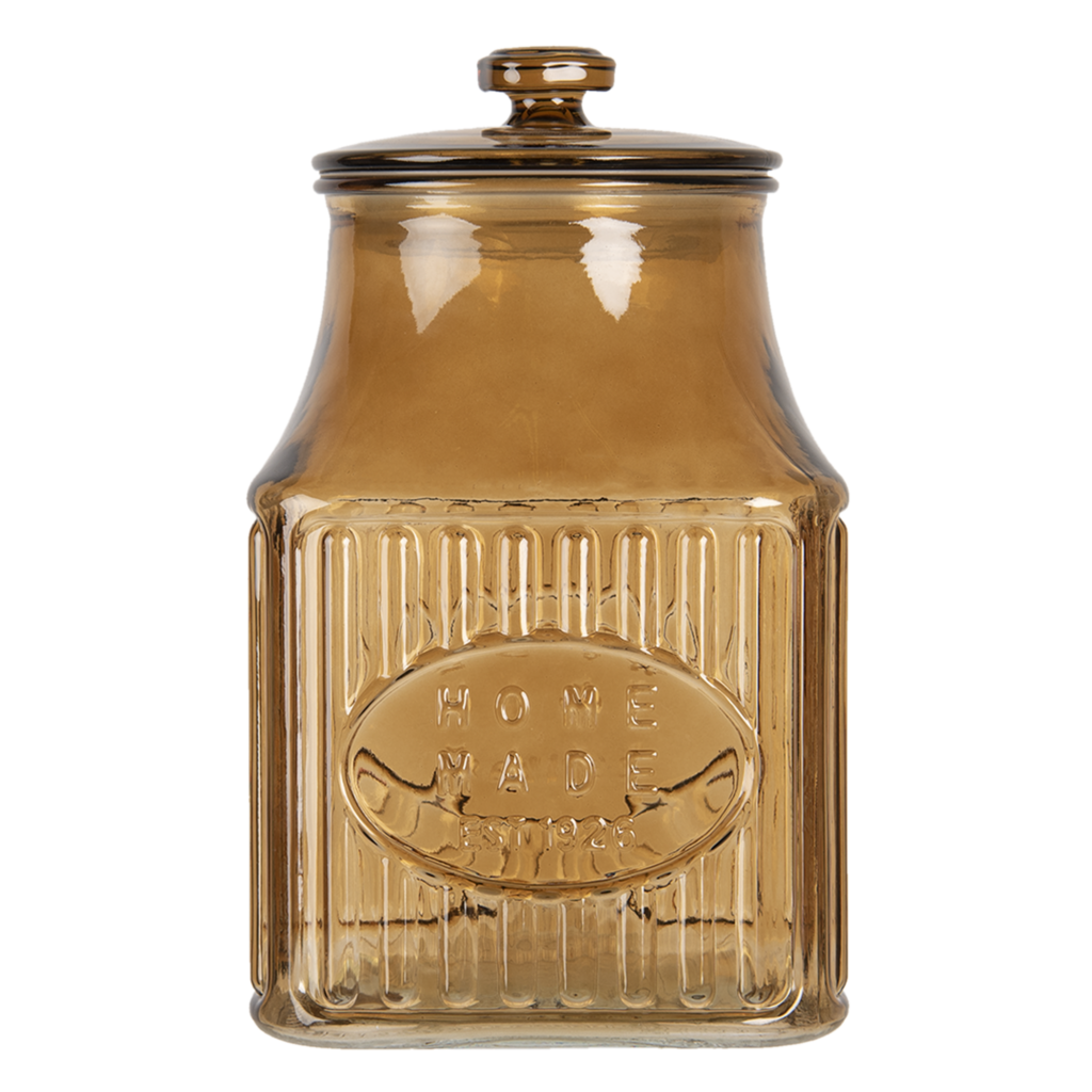 Сосуд "Домашняя кухня" темное стекло