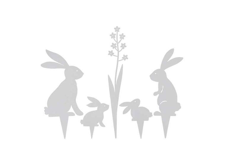 Топер "Кролики" набор из 5 шт