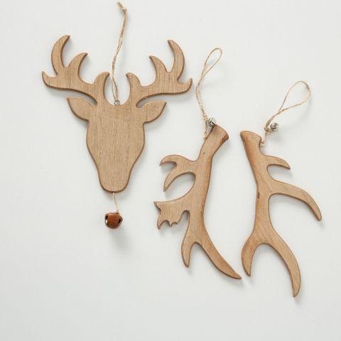 Подвесной декор "Олень/Рога" в ассортименте