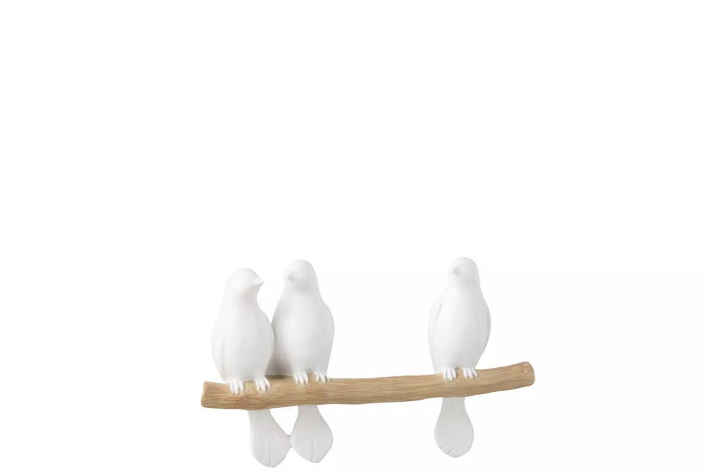 Декор "Три птицы на ветке"