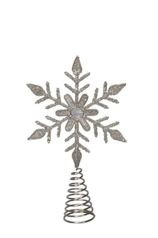 Верхушка на елку "Снежинка"