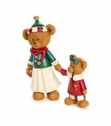 Декор "Медведица с медвежонком"