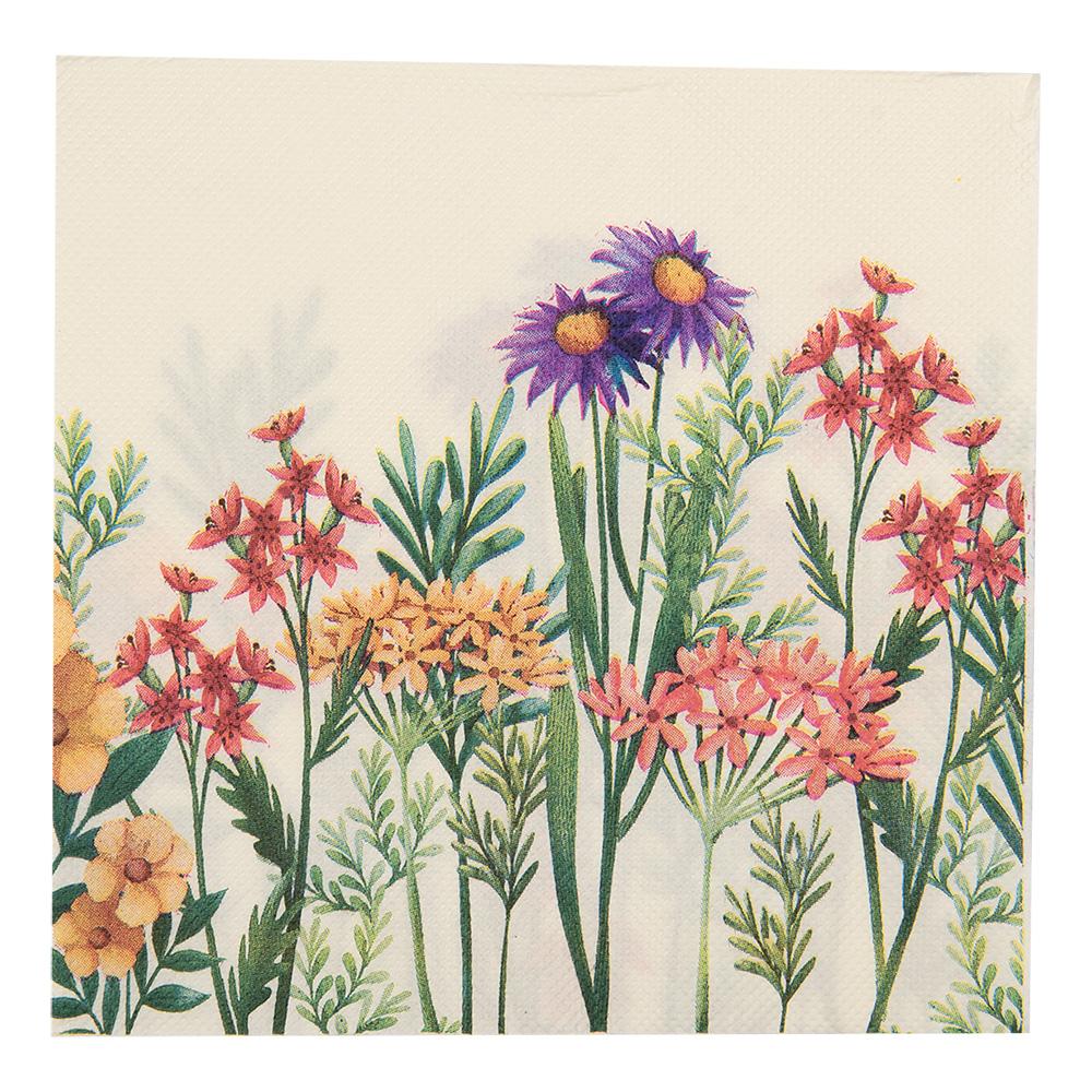 Салфетки "Полевые цветы" 20 шт