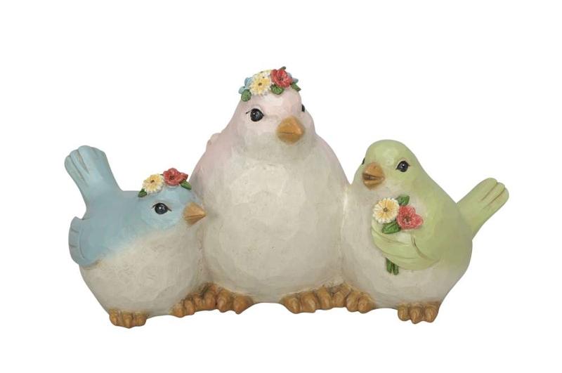 Декор "Птичья семья"